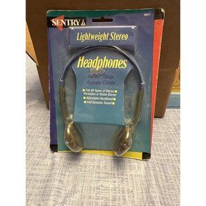 Vintage NOS Sentry Lightweight Headphones H0417